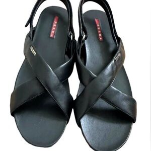 Prada Women's Black Sandals